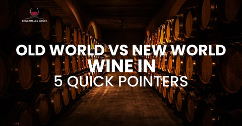 Old World Vs New World Wine in 5 Quick Pointers