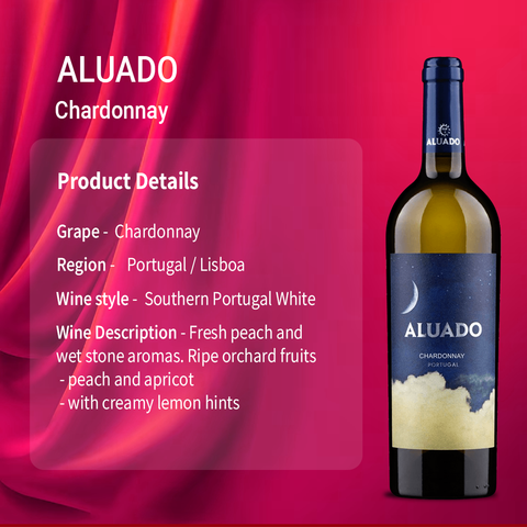 DFJ Vinhos Aluado Chardonnay Lisboa 2021, 750ml