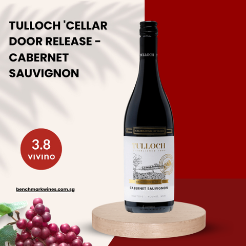 Tulloch 'Cellar Door Release Limited Edition' Cabernet Sauvignon 2018 Hunter Valley, 750ml