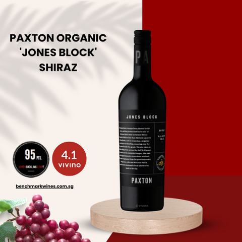 Paxton Organic 'Jones Block' Shiraz McLaren Vale, 750ml