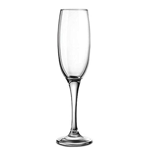 Benchmark Wines 200 ml Set of 2 ,Crystal Viola Champagne Flute, Wine Glasses, Clear