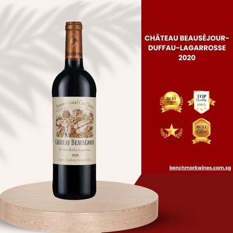 Château Beauséjour-Duffau-Lagarrosse 2020, Pack of 6, 750ml