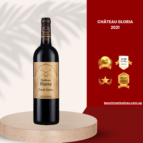 Château Gloria Saint-Julien AOC 2021, Pack of 12, 750ml Each