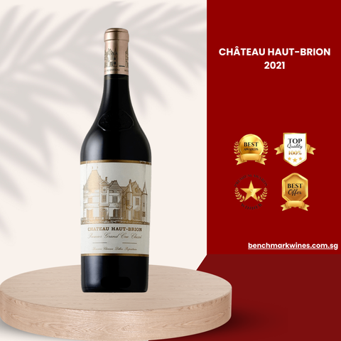 Château Haut-Brion Pessac-Léognan AOC 1er Grand Cru Classé 2021, Pack of 6, 750ml