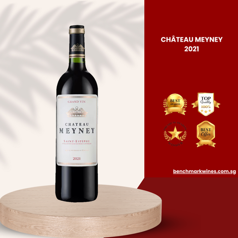 Château Meyney Saint-Estèphe AOC 2021, Pack of 12, 750ml Each