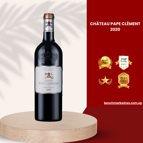 Château Pape Clément Graves AOC 2020, Pack of 6, 750ml