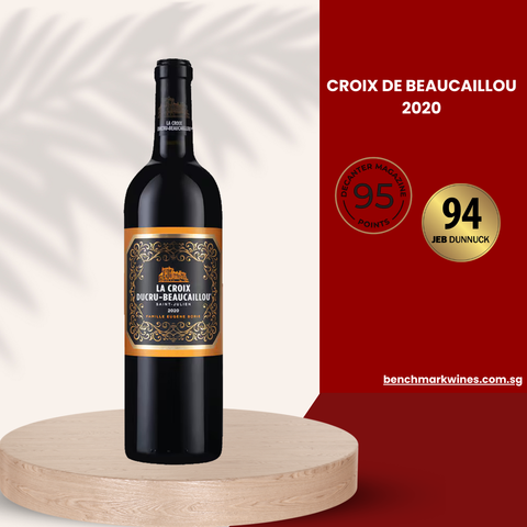 Croix de Beaucaillou Saint-Julien AOC 2020, Pack of 12, 750ml Each
