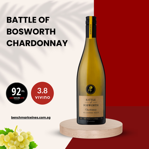 Battle of Bosworth Organic Chardonnay 2021 McLaren Vale, 750ml
