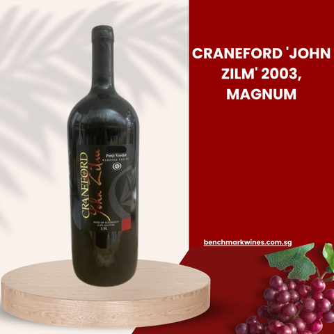 Craneford 'John Zilm' Petit Verdot 2002 Barossa Valley, (1500ml Magnum)