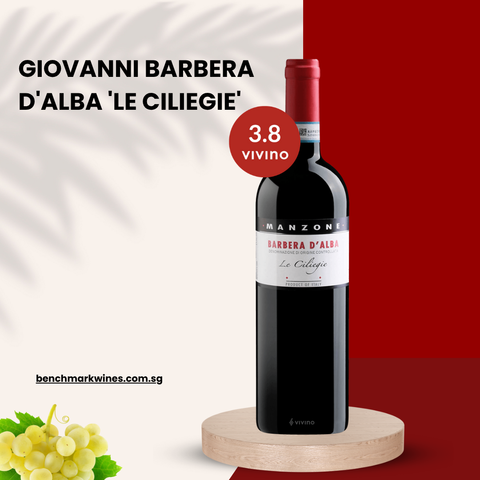 Giovanni Manzone Barbera d'Alba 'Le Ciliegie' 750ml