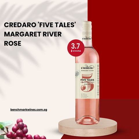 Credaro Five Tales Rosé Shiraz 2017 Margaret River, 750ml