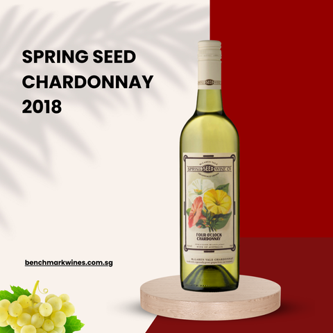 Spring Seed Wine Company 'Four O'Clock' Chardonnay 2018 (Organic) 750ml