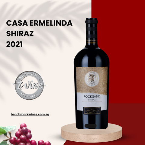 Casa Ermelinda Freitas 'Rocksand' Shiraz 2021 (Peninsula de Setubal) Red Wine, 750ml