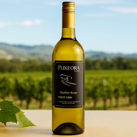 Pukeora Estate 'Ruahine Range' Pinot Gris 2015 Hawke's Bay, 750ml