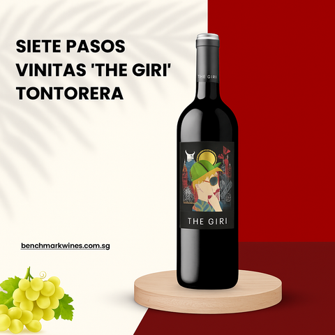 Siete pasos Vinitas 'The Giri' Tontorera Garnacha 2017 DO Almansa, 750ml