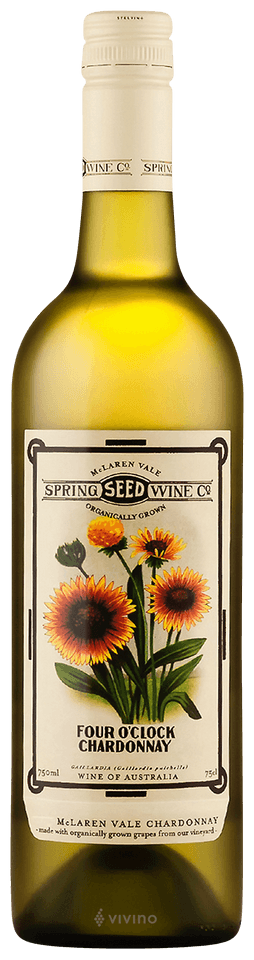 Spring Seed Wine Company 'Four O'Clock' Chardonnay 2021 (Organic) Mclaren Vale, 750ml