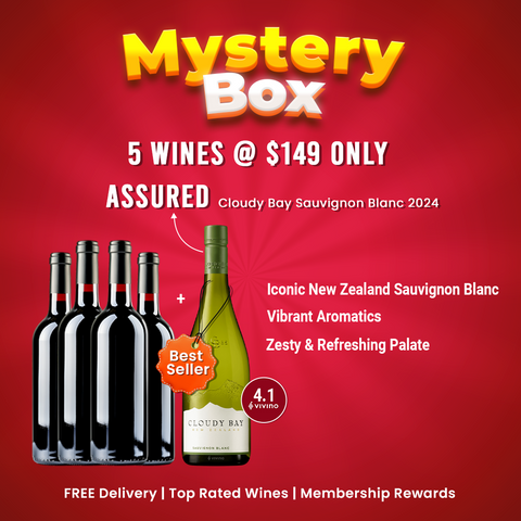 Cloudy Bay & 4 Mystery Wines