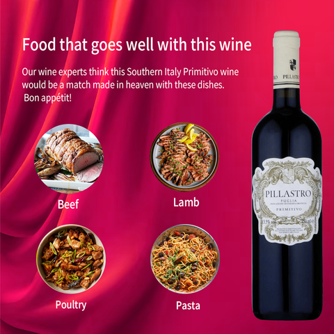 Cantine due Palme Pillastro Primitivo 2022 Puglia, 750ml