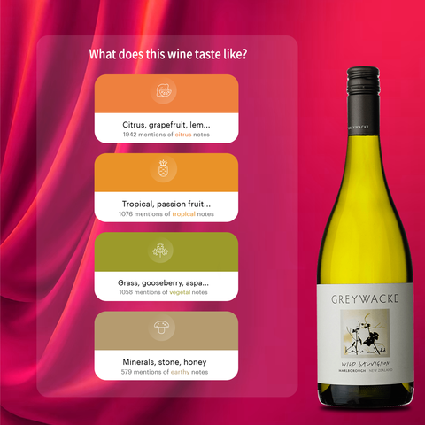 Greywacke 'Wild' Sauvignon Blanc 2023 (Marlborough) White Wine, 750ml
