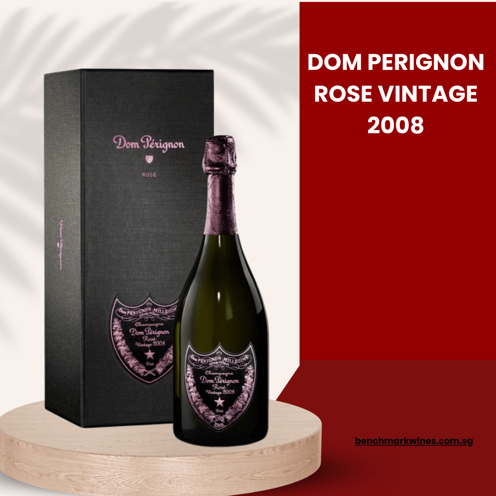 Dom Perignon Rose Vintage 2008 (Giftbox) 750ml – Benchmark Wines