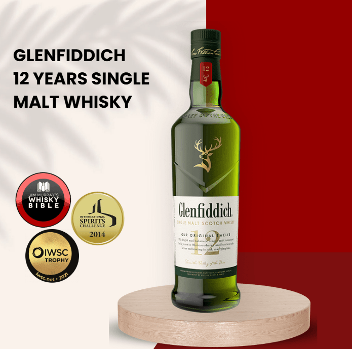 Glenfiddich 12 Years Single Malt Scotch Whisky 700ML – Benchmark Wines
