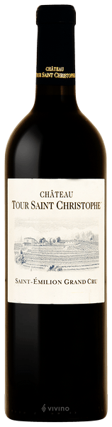 Château Tour Saint-Christophe 2020, 750ml