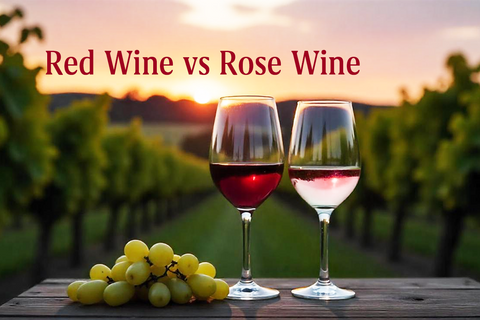 Rose Wine vs Red Wine: Key Differences