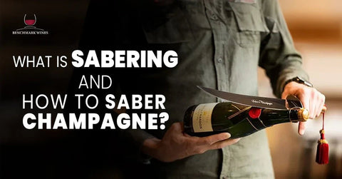 Sabering What is Sabering and How to Saber Champagne? – Benchmark Wines