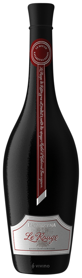 Katarzyna Le Rouge Merlot & Cabernet Sauvignon 2019 Thracian Valley, 750ml