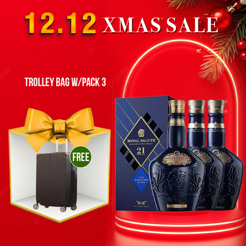 Chivas royal salute 21 years blended scotch whiskey with Gift box, 700ml