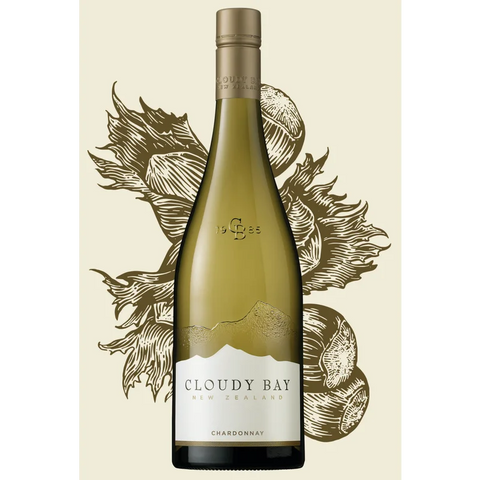 Cloudy Bay Chardonnay (Marlborough) White Wine, 750ml