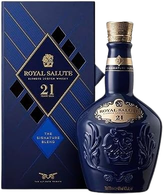 Chivas royal salute 21 years blended scotch whiskey with Gift box, 700ml