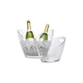 4L Clear Ice Bucket Beverage Tub Handle Cooling Large Ice Bucket for Wine Champagne Bar Supplies for Family Wine Beer Chiller - Benchmark WinesBenchmark Wines