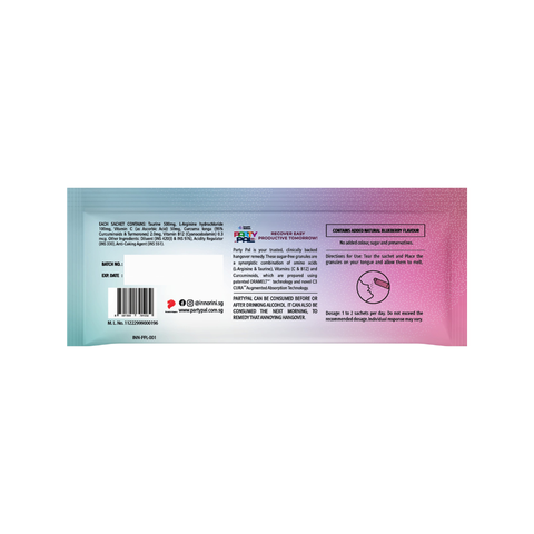 PartyPal | Patented & Fast Acting Hangover Relief