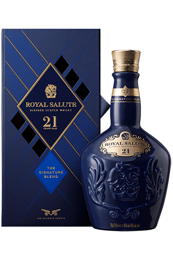 Chivas royal salute 21 years blended scotch whiskey with Gift box, 700ml