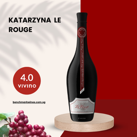 Katarzyna Le Rouge Merlot & Cabernet Sauvignon 2019 Thracian Valley, 750ml