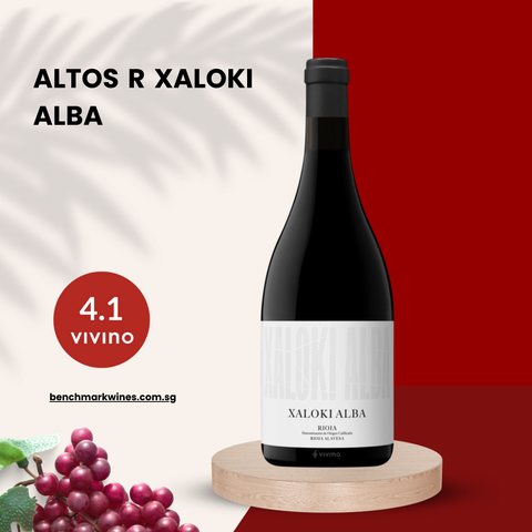 Altos R Xaloki Alba Tempranillo 2017 Rioja, 750ml