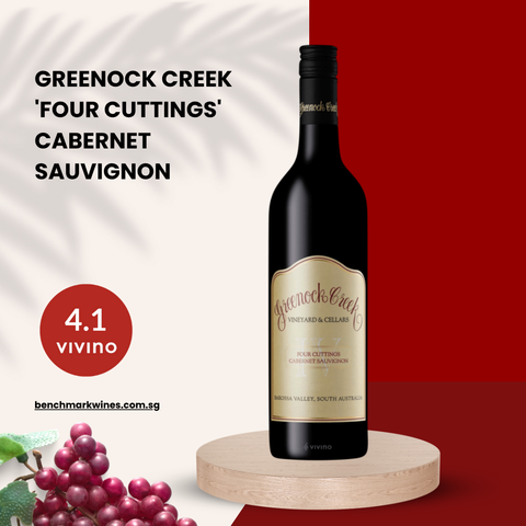 Greenock Creek 'Four Cuttings' Cabernet Sauvignon 2019 Barossa Valley, 750ml