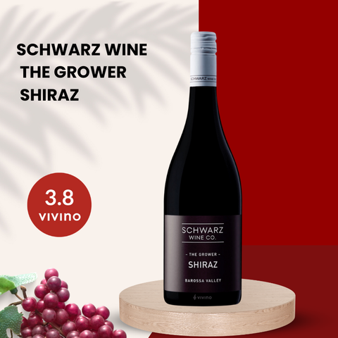 Schwarz Wine Company The Grower Shiraz 2019 Barossa Valley, 750ML