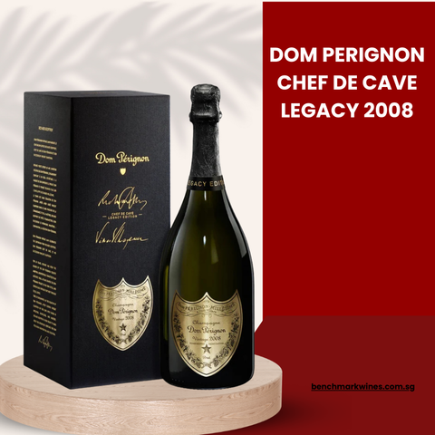 Dom Perignon Chef De Cave Legacy 2008 Champagne, 750ml