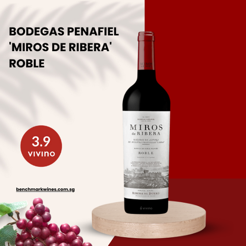 Bodegas Penafiel 'Miros de Ribera' Roble Tempranillo-Merlot-Cabernet 2019 Ribera del Duero, 750ml