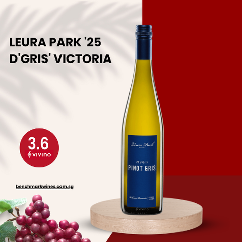 Leura Park '25 d'Gris' Pinot Gris 2016 Victoria, 750ml