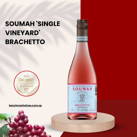 Soumah 'Single Vineyard' Brachetto Tranquilo 2021 Yarra Valley, 500ml