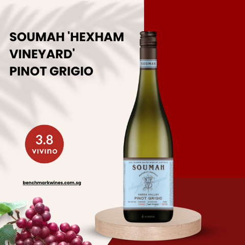 Soumah 'Hexham Vineyard' Pinot Grigio 2020 Yarra Valley, 750ml