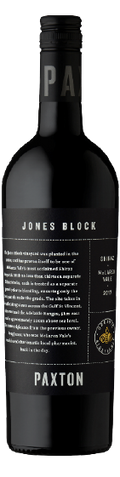 Benchmark Wines- Paxton Organic ‘Jones Block’ Shiraz 2017