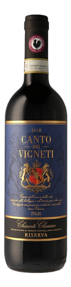 Benchmark Wines_Canto dei Vigneti Chianti Classico Reserva DOCG 2018 French Wines