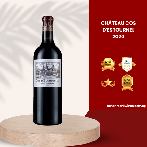 Château Cos d'Estournel Saint-Estèphe AOC 2ème Grand Cru Classé 2020, 750ml