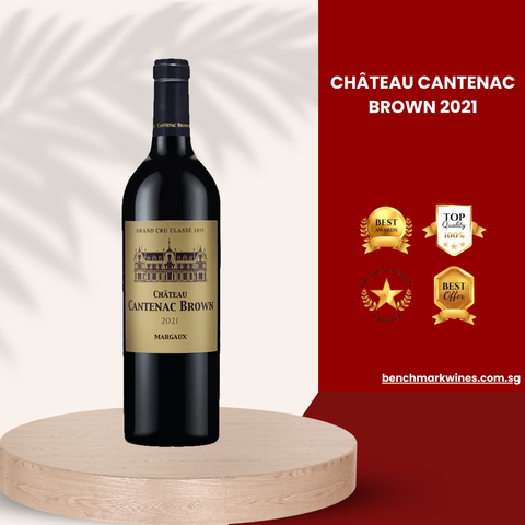 Château Cantenac Brown Margaux AOC 3ème Grand Cru Classé 2021, 750ml