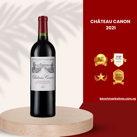 Château Canon Saint-Emilion 1er Grand Cru Classé AOC 2021, 750ml