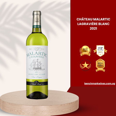 Château Malartic Lagravière Blanc Pessac-Léognan AOC 2021, 750ml